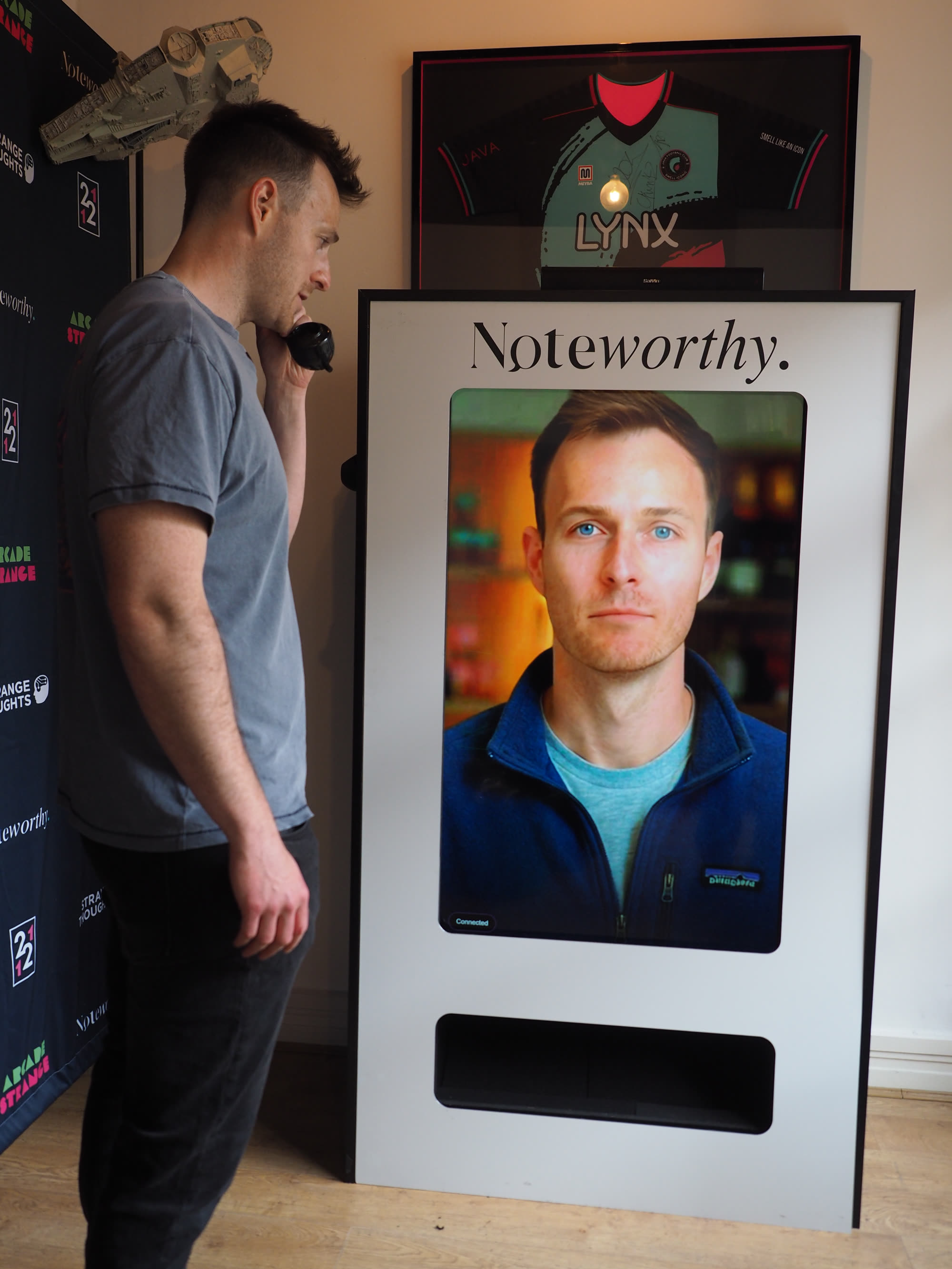 Noteworthy Launch - AI Vending Polly